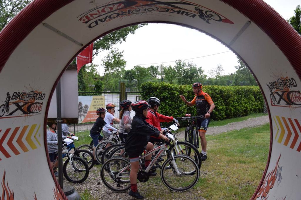 8 maggio 2018: Corso Tecnica Base MTB per bambini presso BikeOffRoad a Castelfranco Veneto