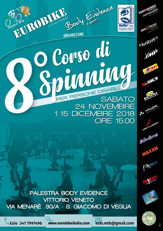 24.11.2018 Ottavo Corso Spinning Eurobike - 1a lezione