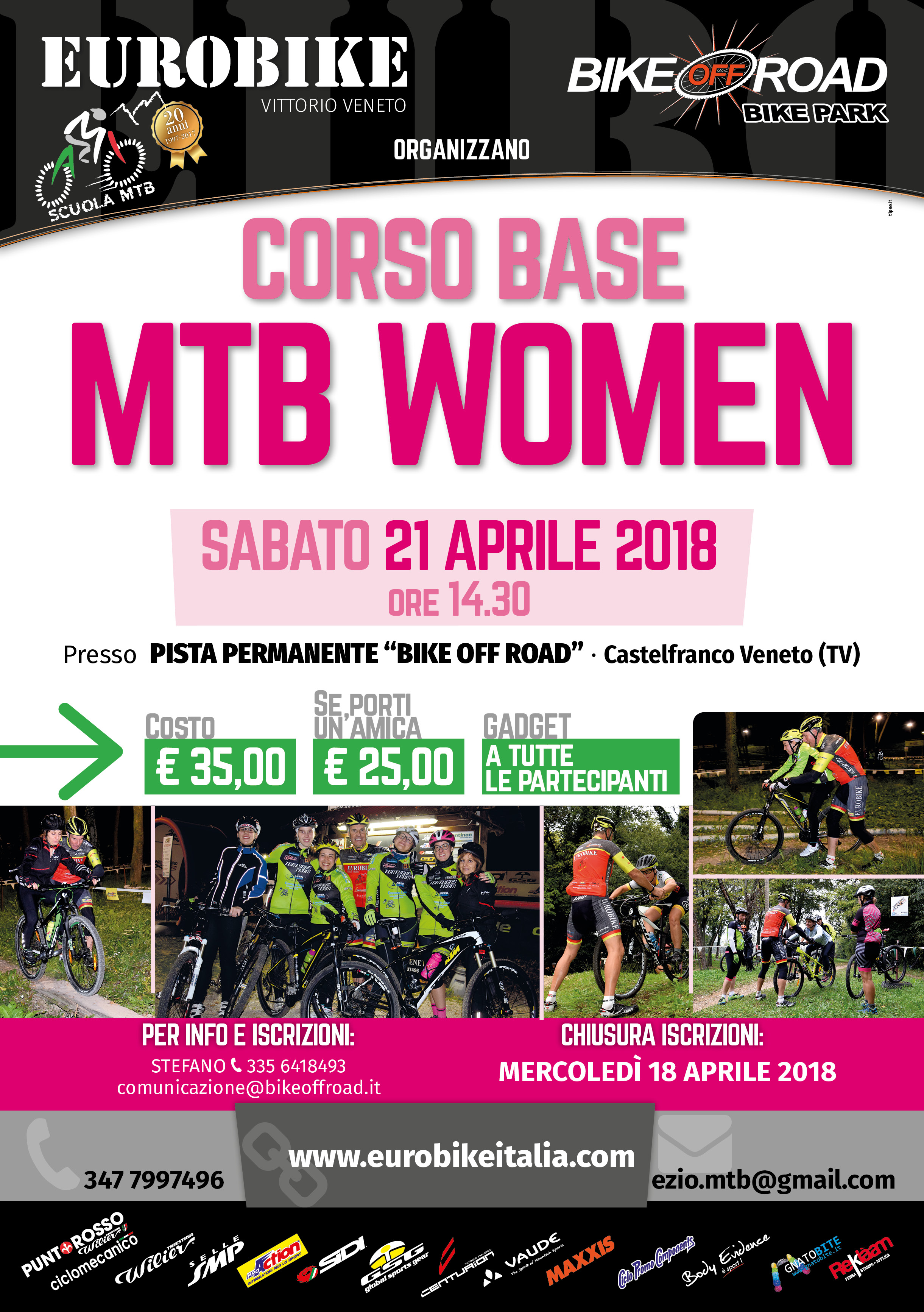 CORSO BASE MTB DONNE 21.04.2018
