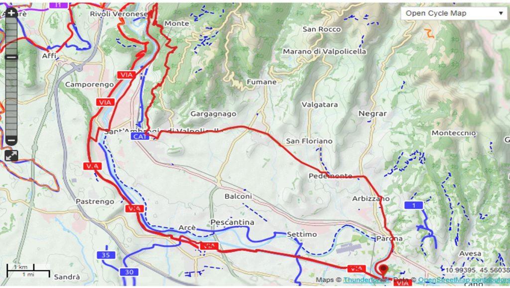 6 maggio 2018: Escursione Eurobike nel Veronese