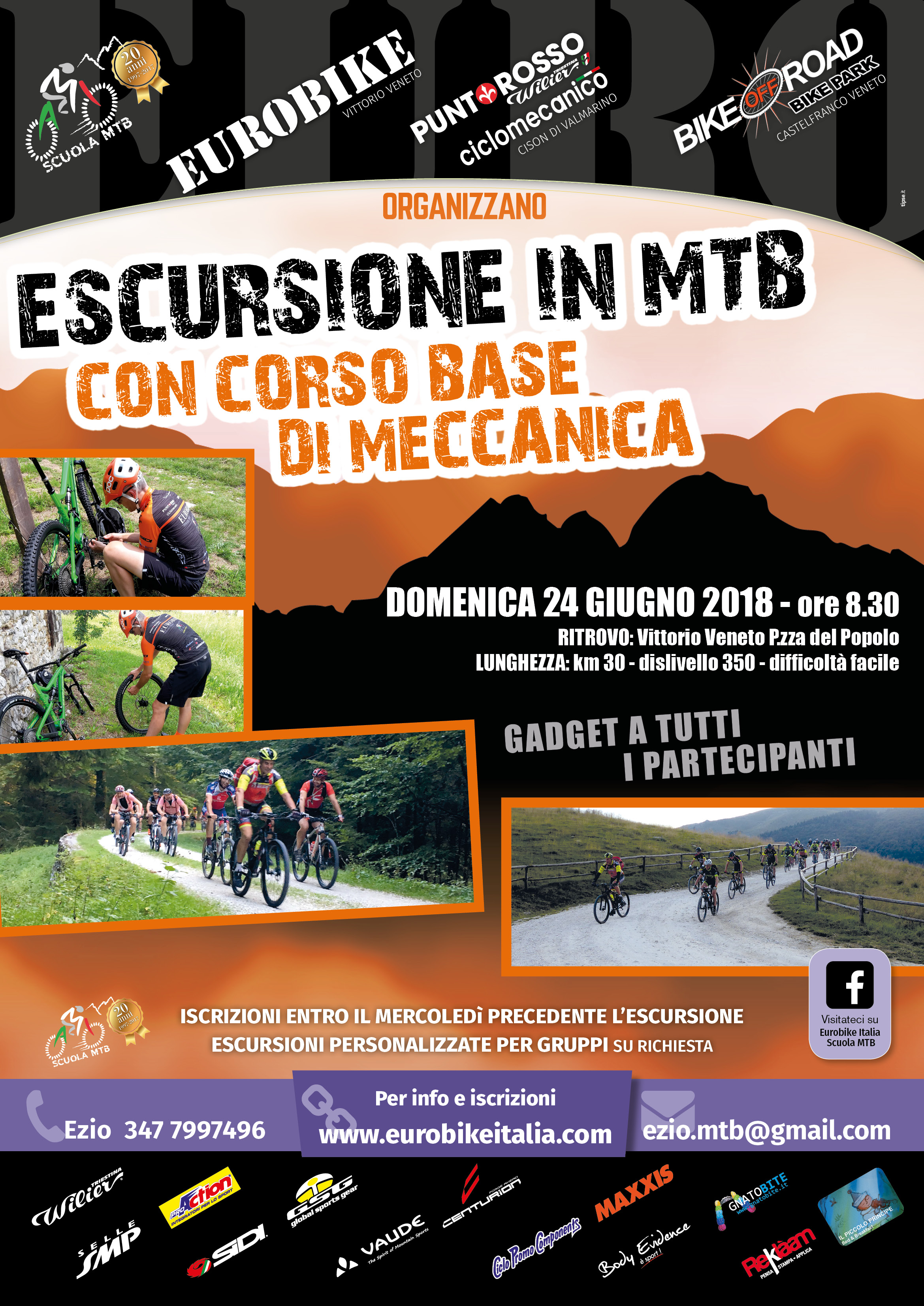 24.06.2018 Eurobike corso Base MECCANICA Locandina