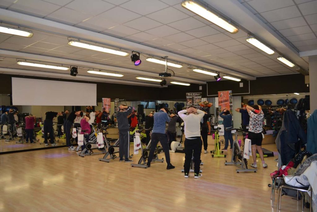01.12.2018 2a lezione Corso Spinning per disabili
