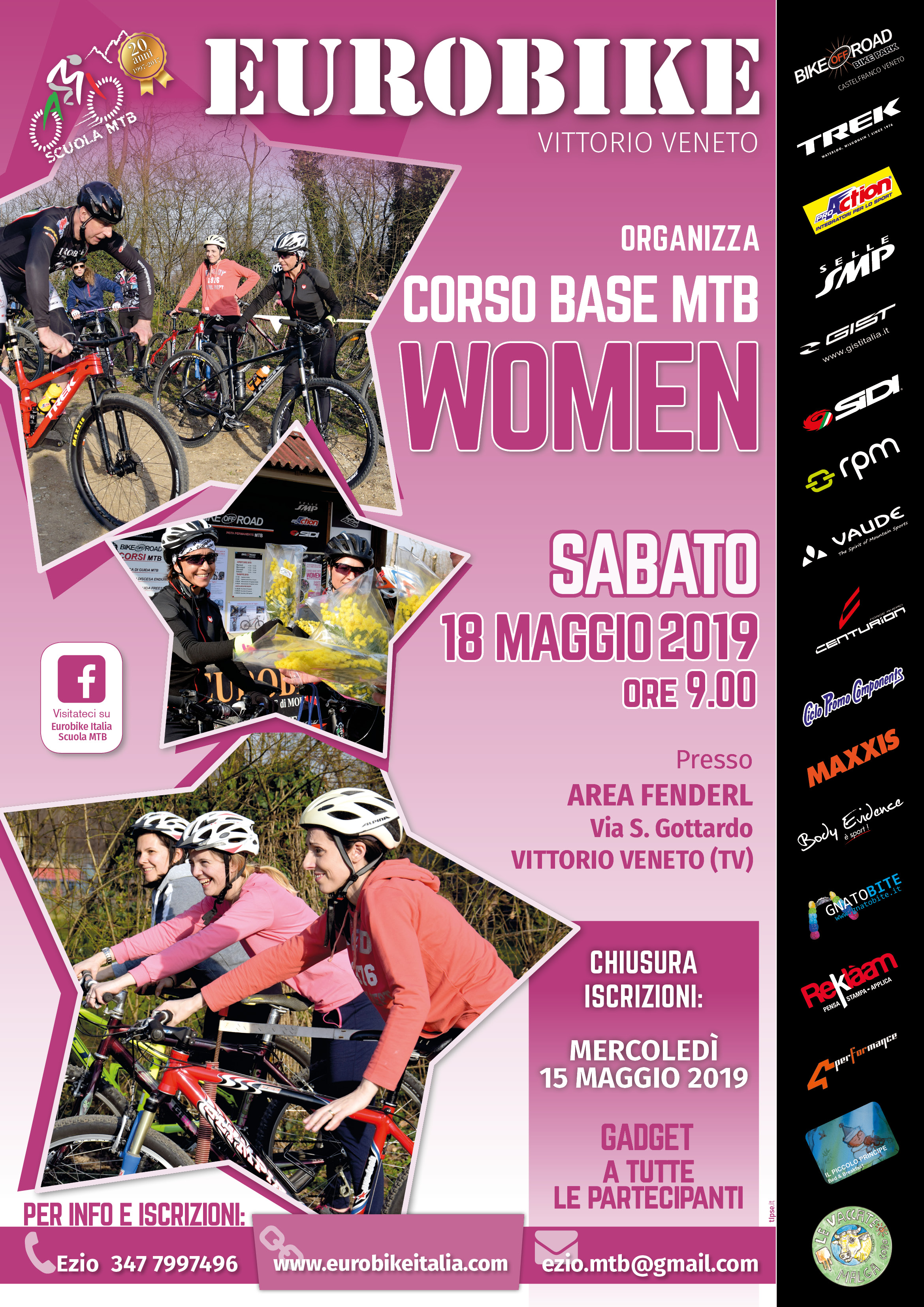 Eurobike CORSO BASE WOMAN 2019 Vittorio Veneto