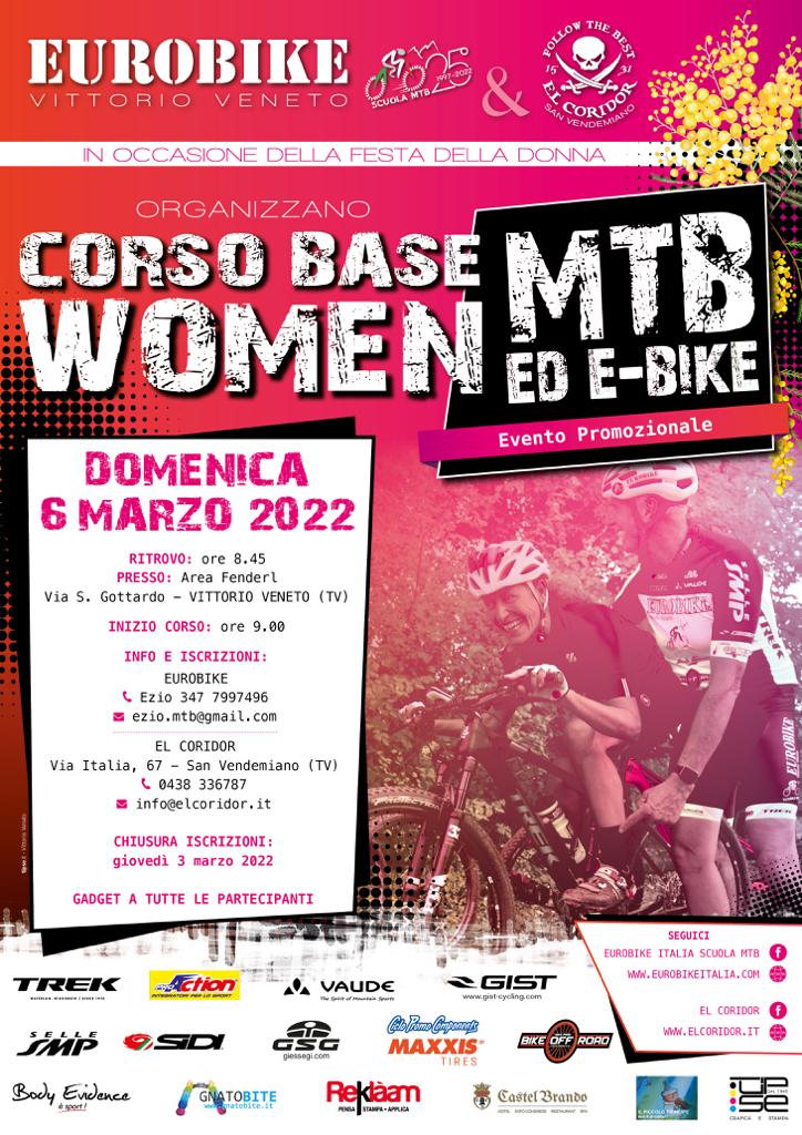 6 marzo 2022: Corso Base Women - MTB e E-BIKE