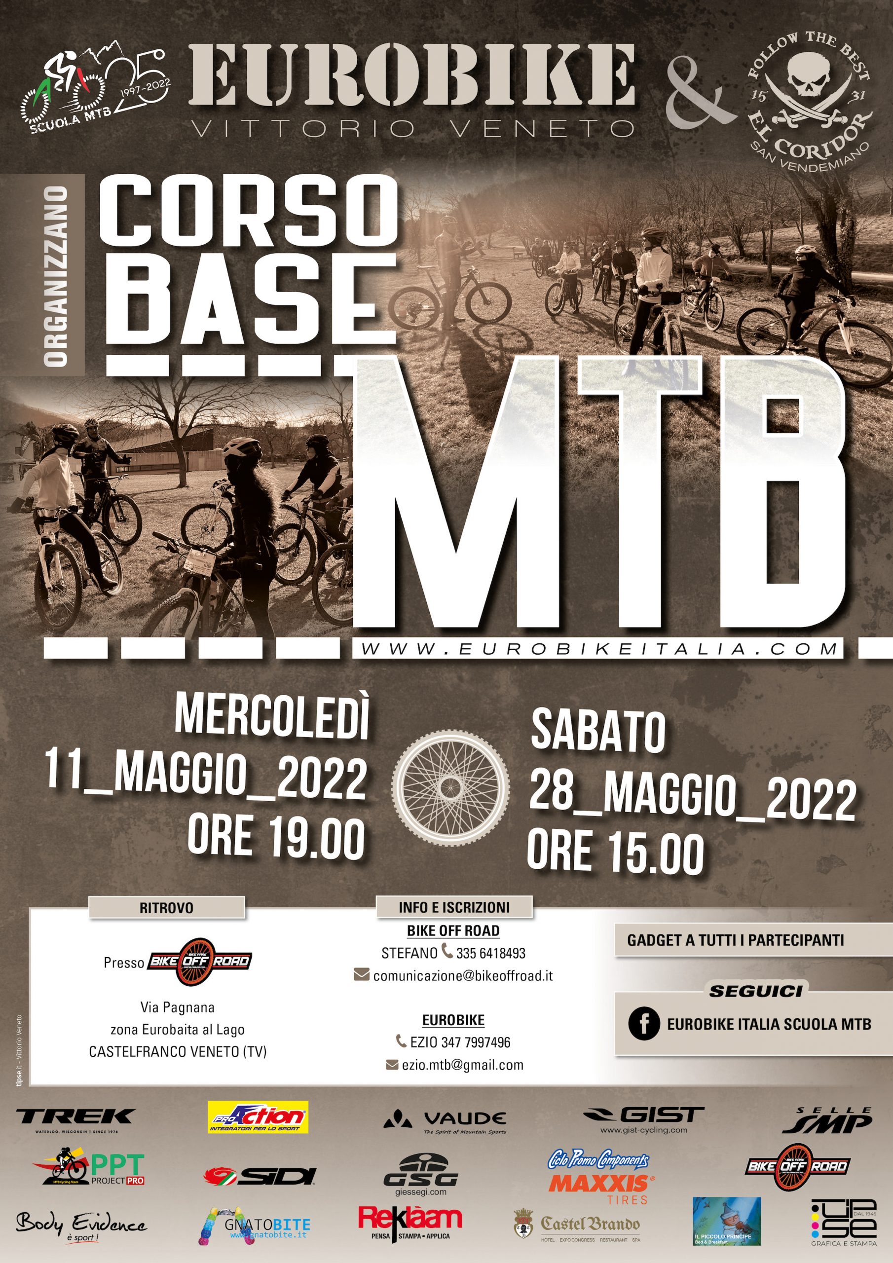 Corsi Base MTB - Maggio 2022