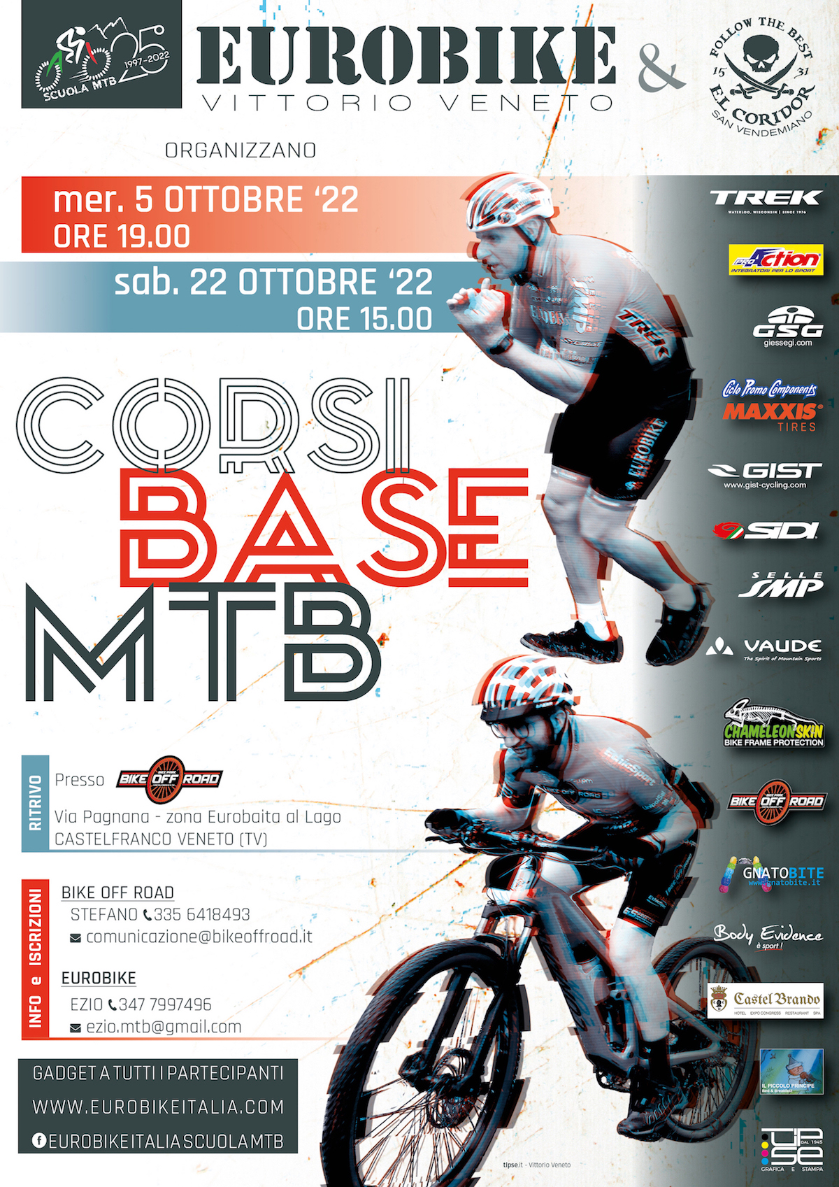 Corso Base MTB - 5-22 Ottobre 2022