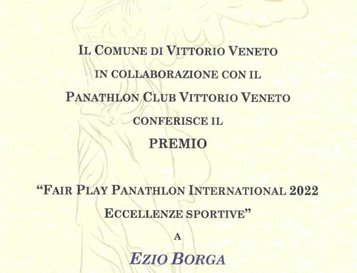 Premio Fair Play Panathlon International 2022