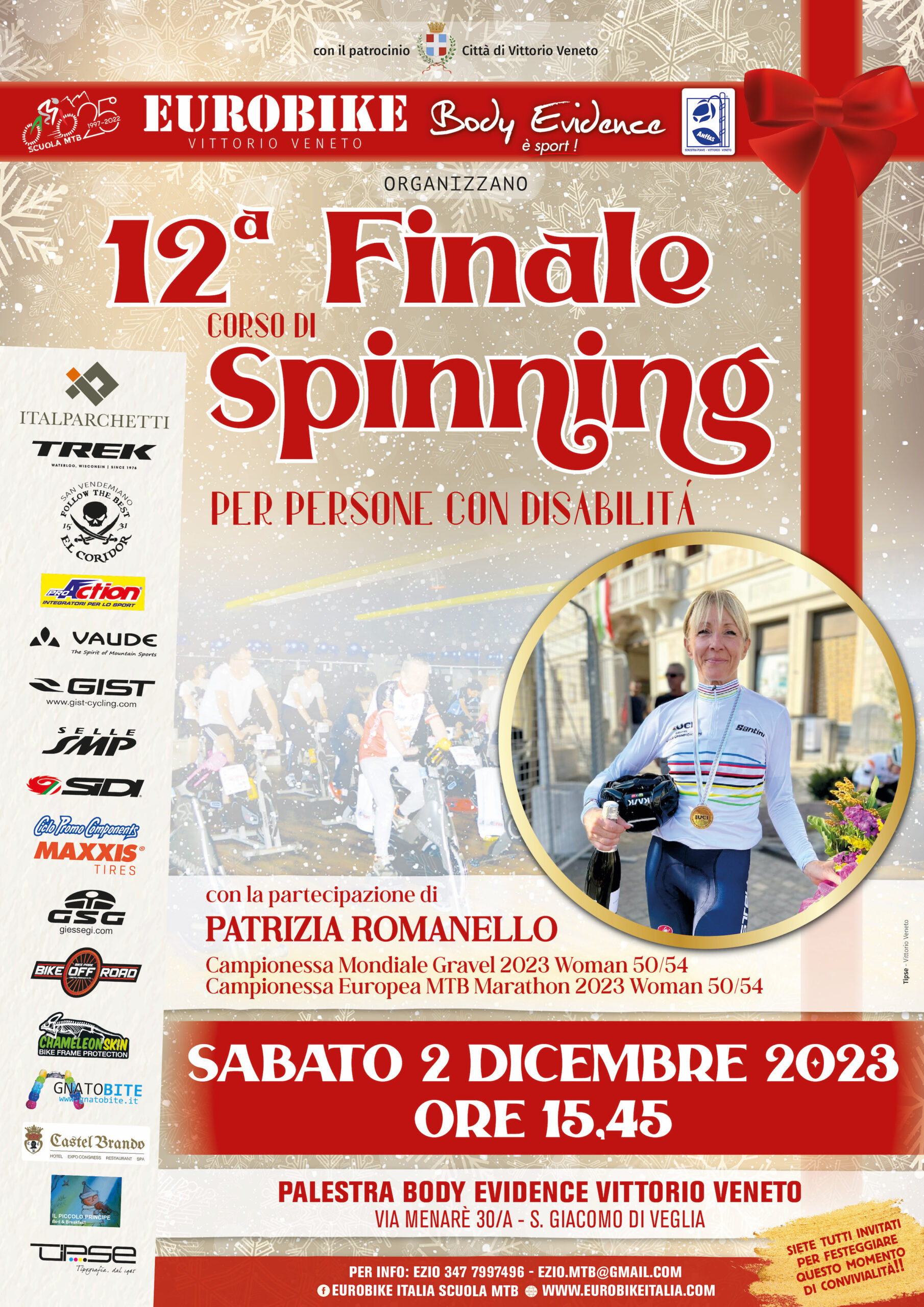 02/12/2023: 12a FINALE corso spinning